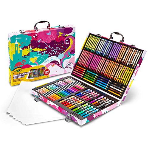 Crayola Inspiration Art Case Coloring Set - Pink (140 Count), Art Set –  Shopzo